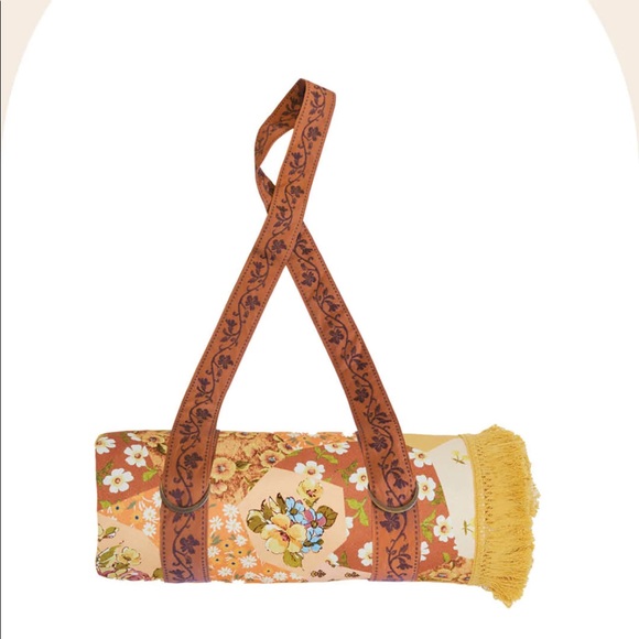 Spell x Wandering Folk - Freda Patchwork Picnic Blanket - Picture 8 of 9